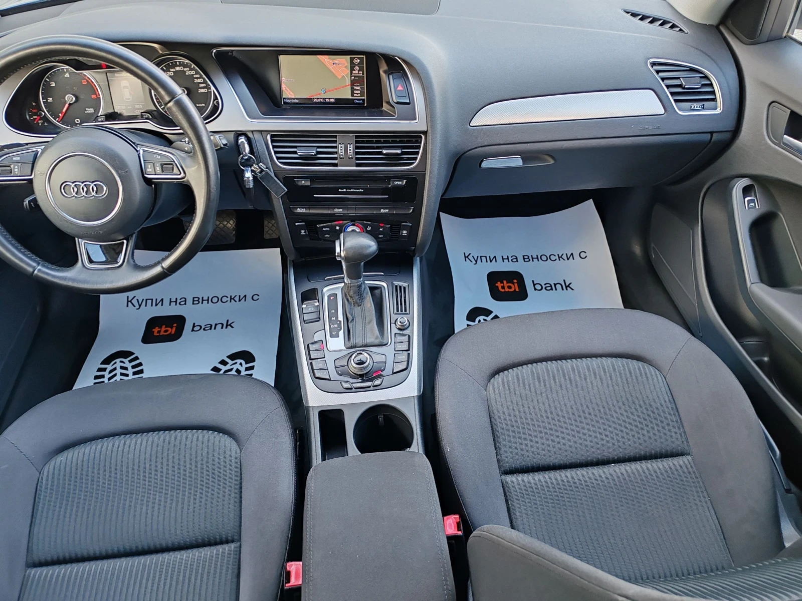 Audi A4 2.0TDI 177kc Navi Xenon, снимка 9 - Автомобили и джипове - 54702656