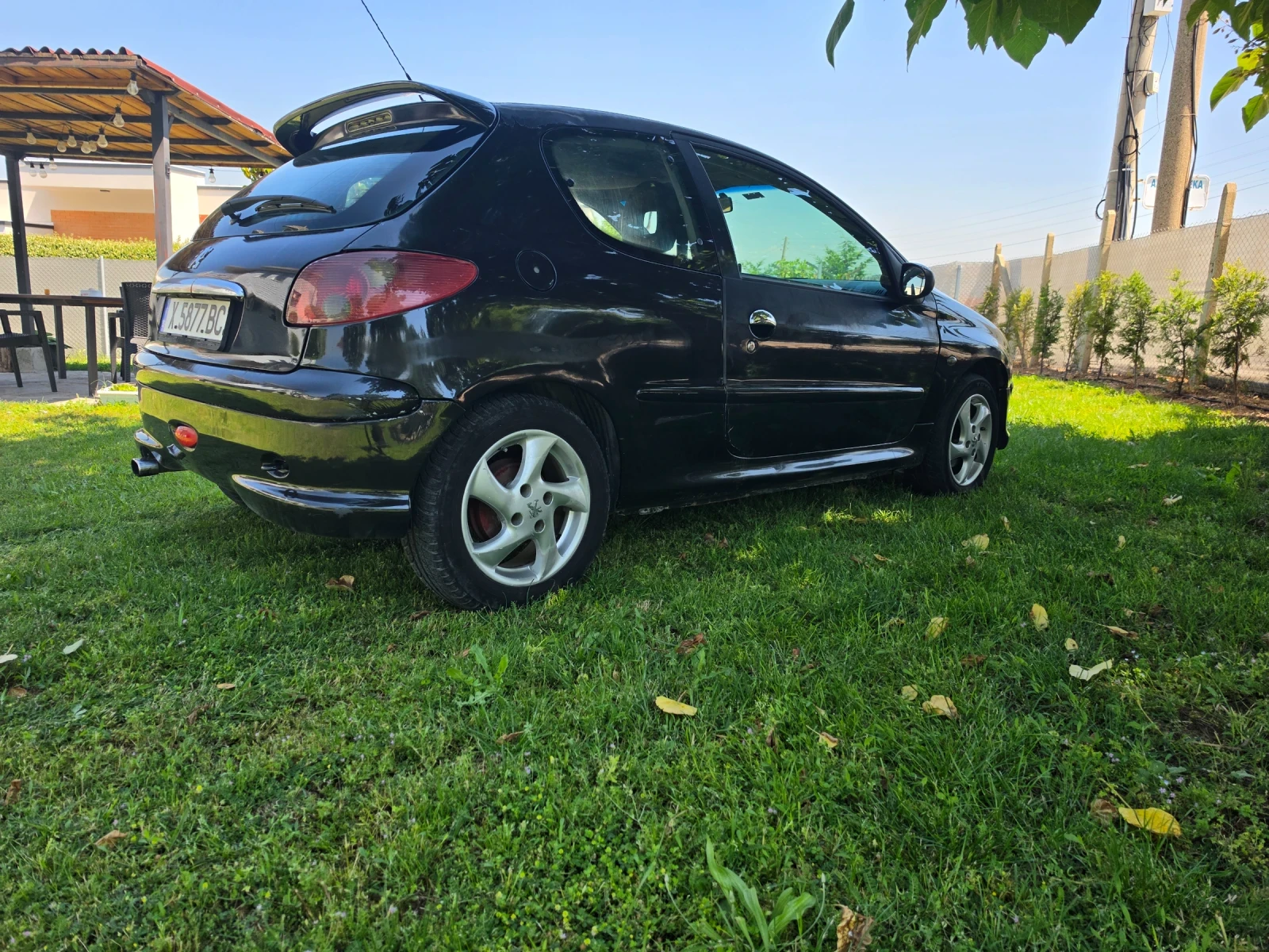 Peugeot 206 2.0 HDI Rouge&Noir версия, снимка 2 - Автомобили и джипове - 54865012