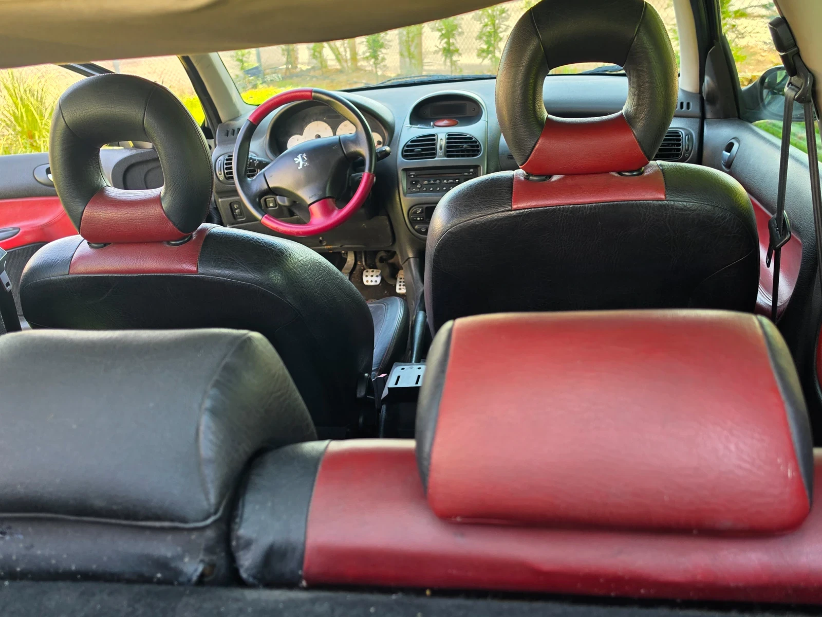 Peugeot 206 2.0 HDI Rouge&Noir версия, снимка 13 - Автомобили и джипове - 54865012