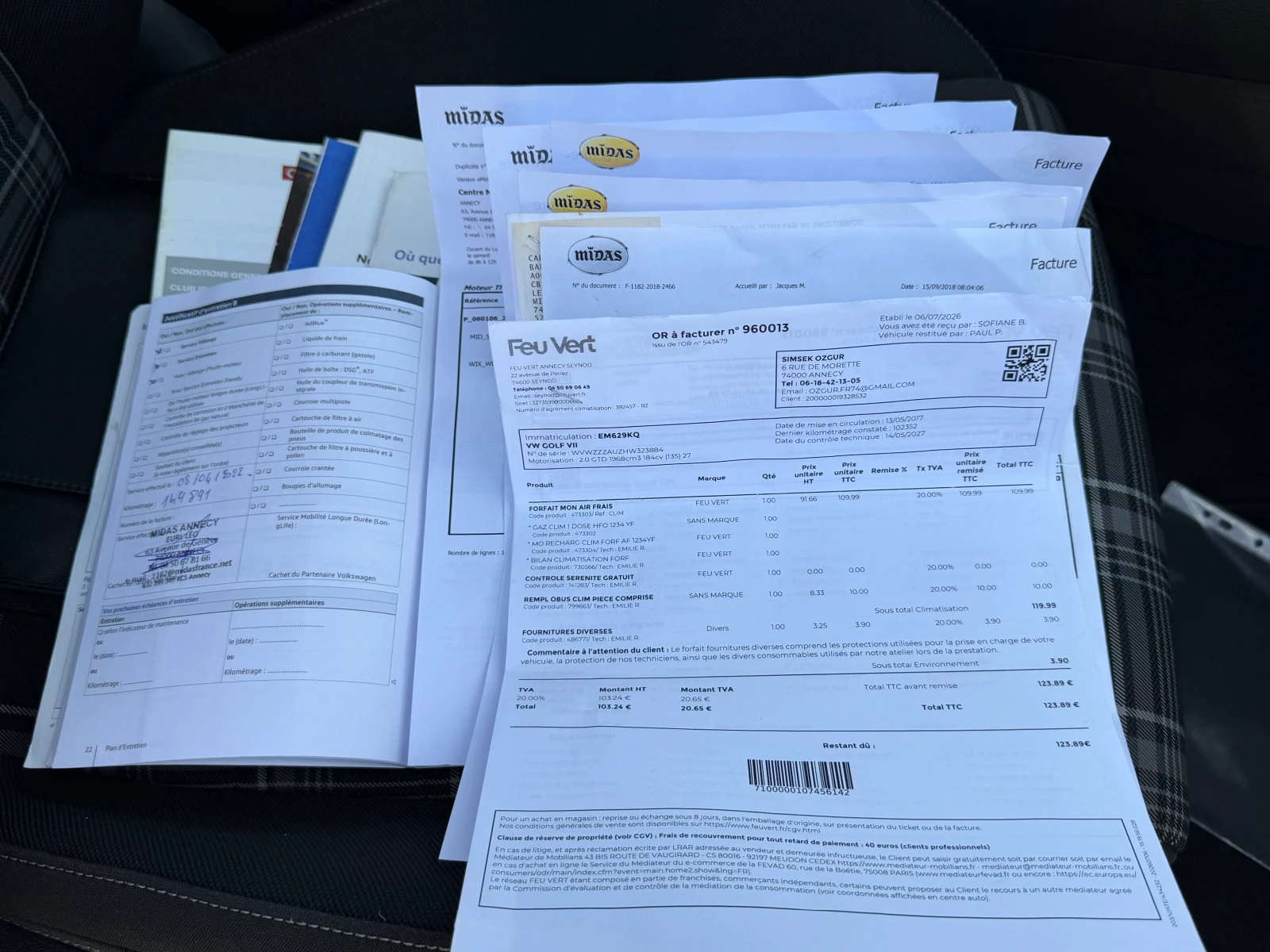 VW Golf 2.0TDI-GTD-185ps, LED, DISTR, PANORAMA, CAMERA, KE, снимка 16 - Автомобили и джипове - 55940879