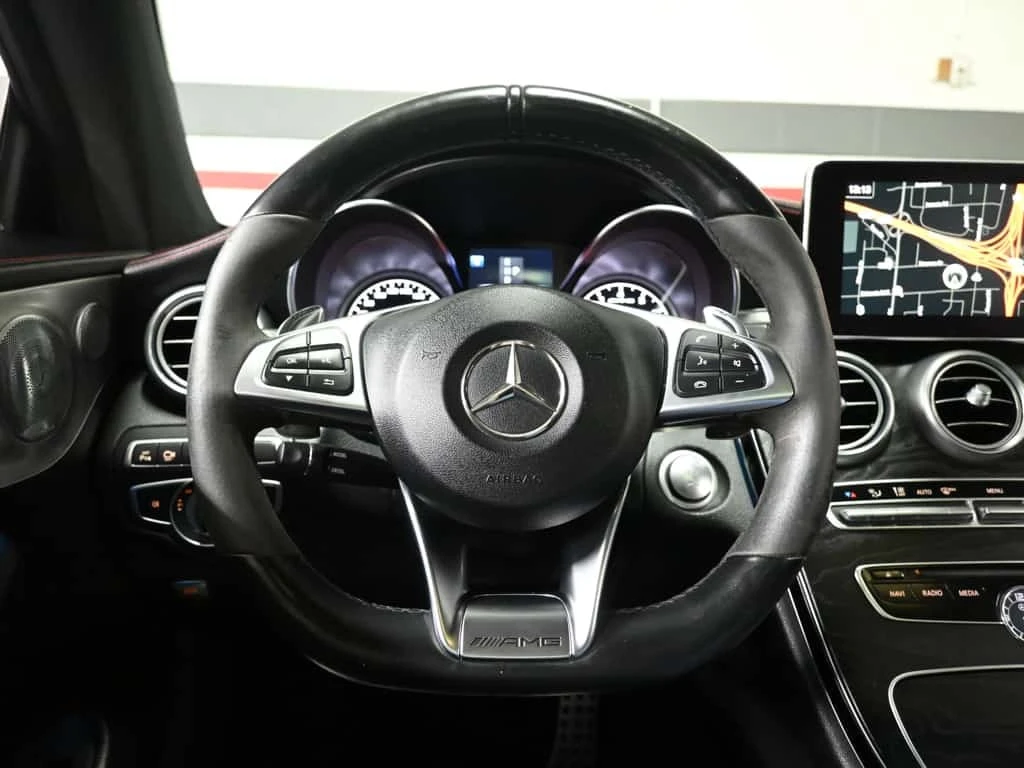 Mercedes-Benz C 43 AMG * Burmester 360CAM Navigation Heated Seats * CARFA, снимка 13 - Автомобили и джипове - 56201611