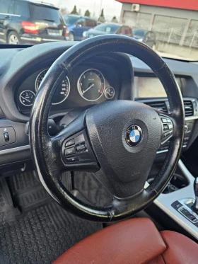 BMW X3 2.0d X-DRIVE/AVTOMAT/LED/NAVI/КОЖА/УНИКАЛНА - [14] 