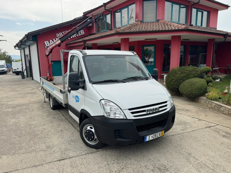 Iveco Daily + КРАН Ferrari* 3.0 HPI* 35c15* 123.000 km, снимка 3 - Камиони - 49492717