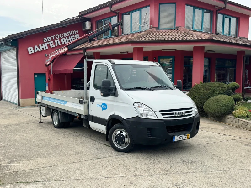 Iveco Daily + КРАН Ferrari* 3.0 HPI* 35c15* 123.000 km, снимка 2 - Камиони - 49492717