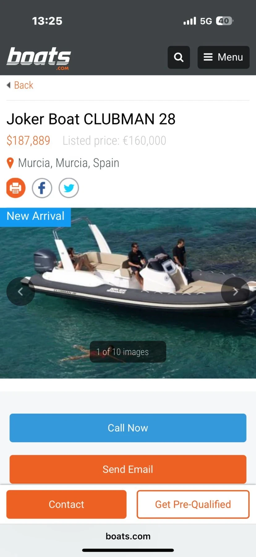 ��������� ����� Joker Boat Barracuda Clubman28 | Mobile.bg � ����������� 11