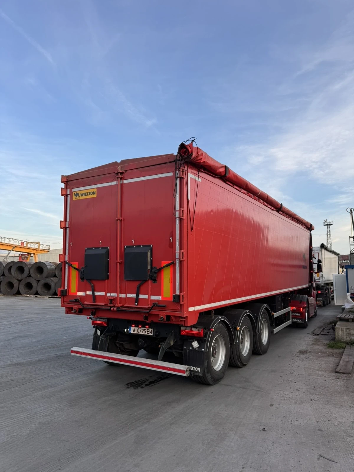 Полуремарке Wielton 55 м3, снимка 5 - Ремаркета - 54360480