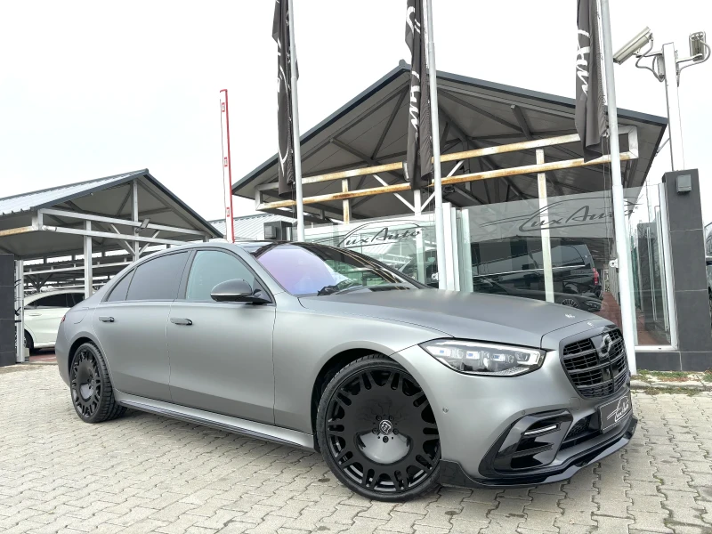 Mercedes-Benz S 400 4MAT#LONG#BRABUS#PANO#3xDVD#ГАРАНЦИЯ, снимка 1 - Автомобили и джипове - 48456393