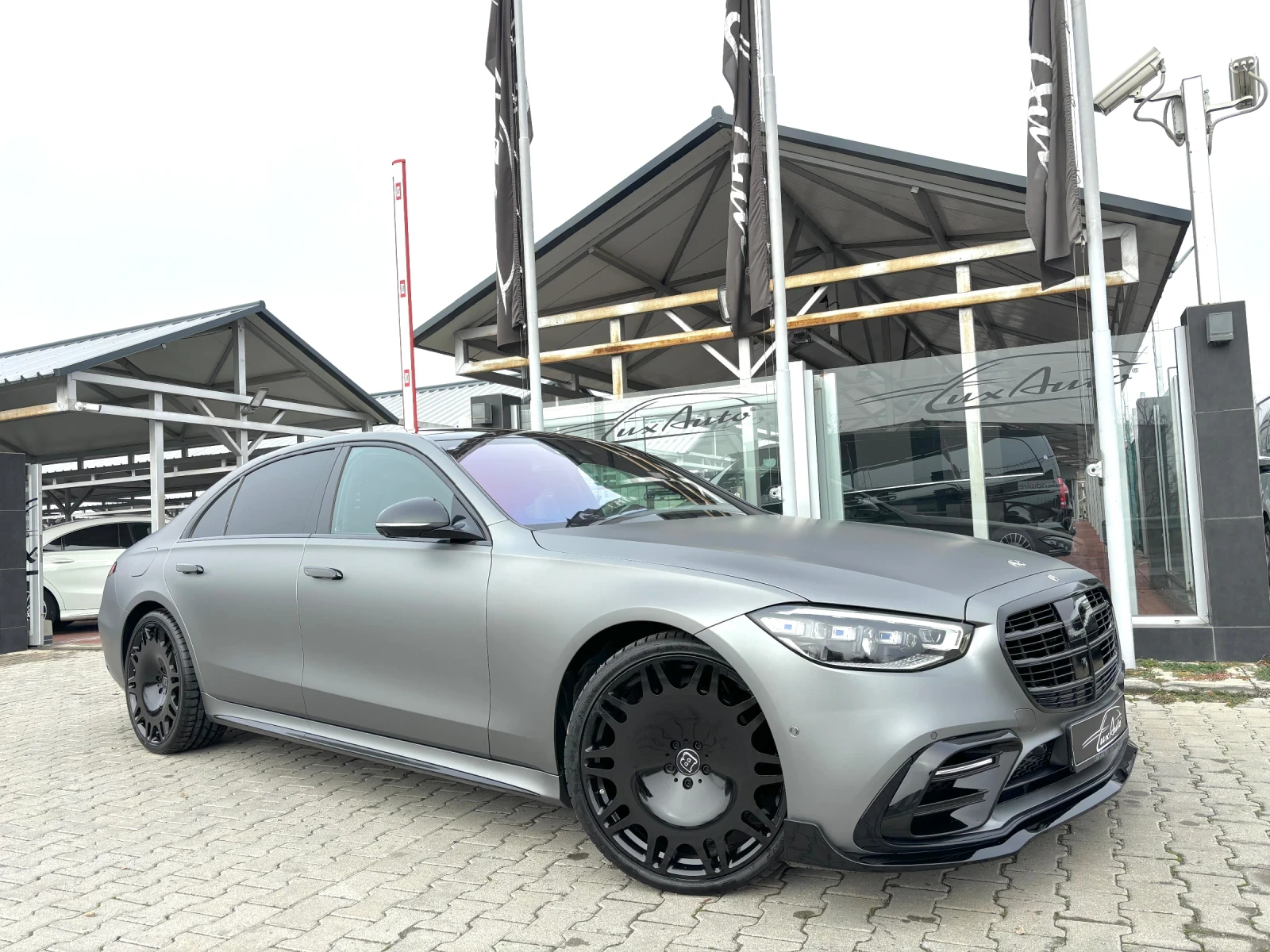 Mercedes-Benz S 400 4MAT#LONG#BRABUS#PANO#3xDVD#ГАРАНЦИЯ - [1] 