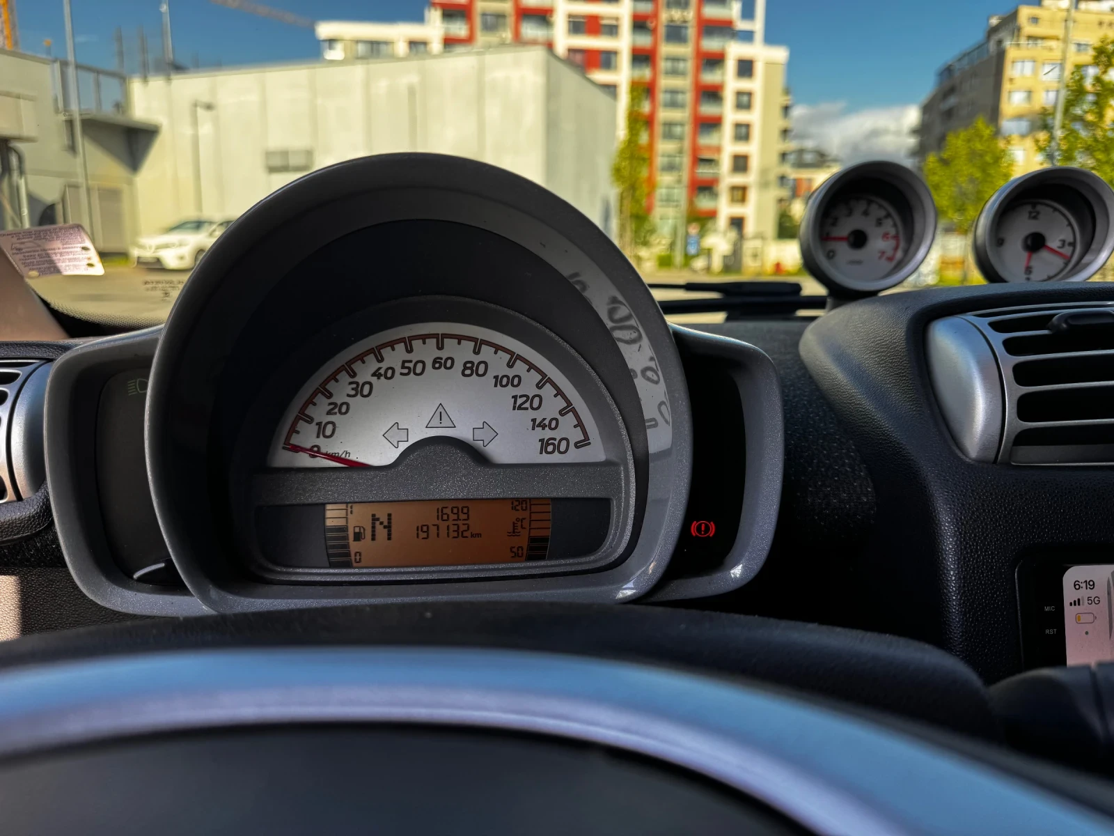 Smart Fortwo 451 1.0I TOP, снимка 11 - Автомобили и джипове - 54666934