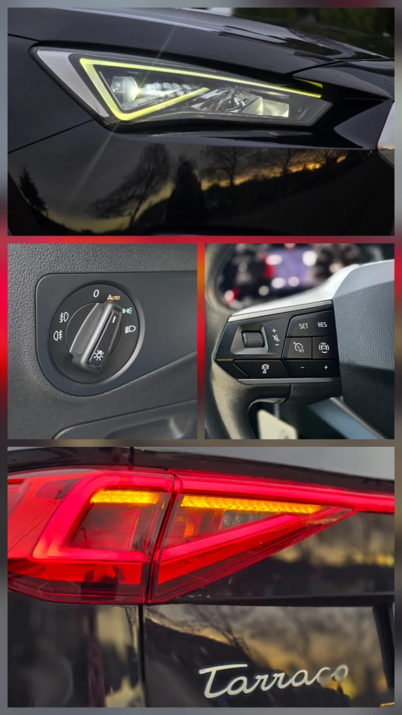 Seat Tarraco 2.0 TDI ЛИЗИНГ FACE DSG LED 152хил. км. РЕАЛНИ, снимка 16 - Автомобили и джипове - 52449247