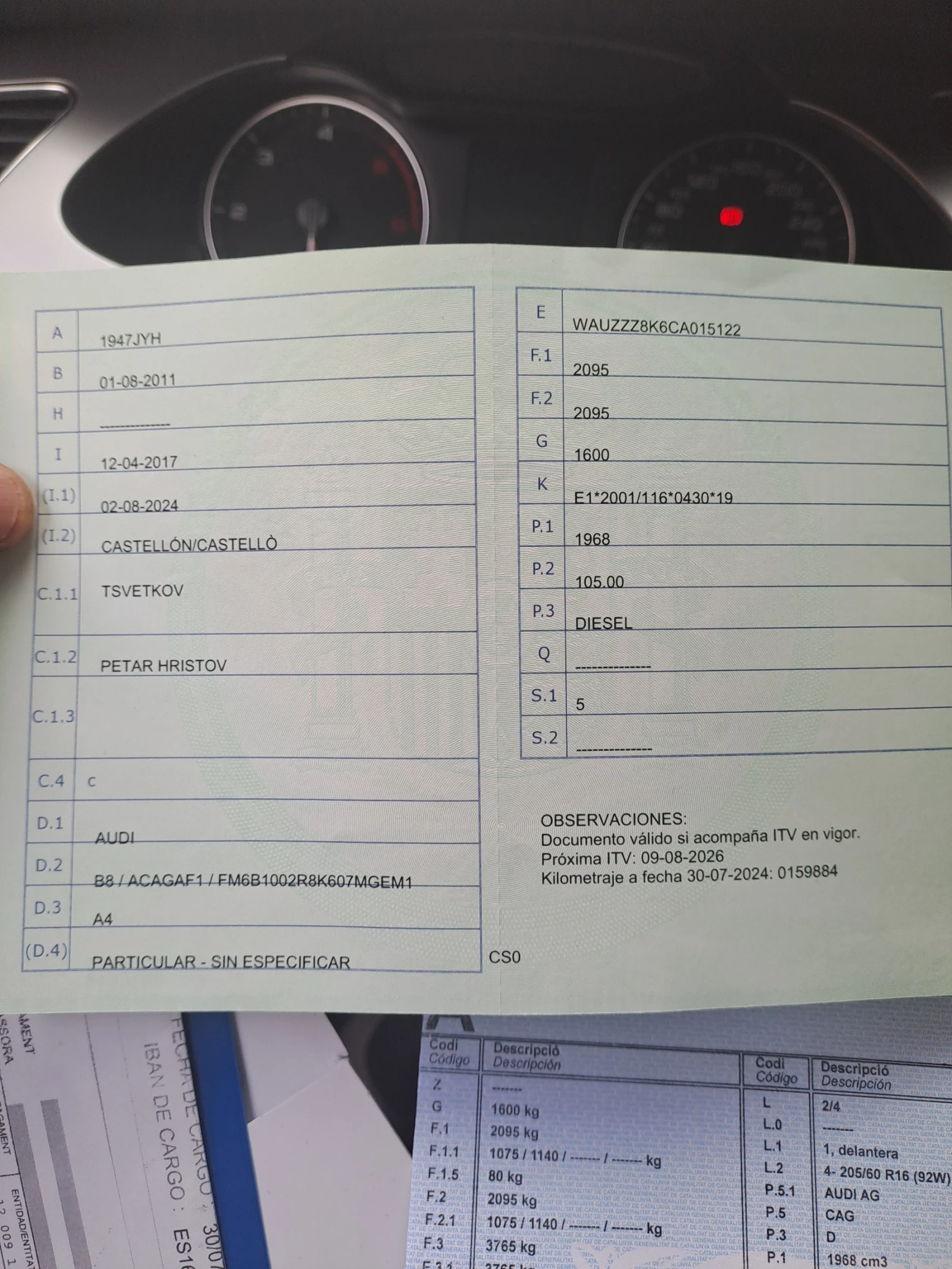 Audi A4 Б8, снимка 12 - Автомобили и джипове - 54476957