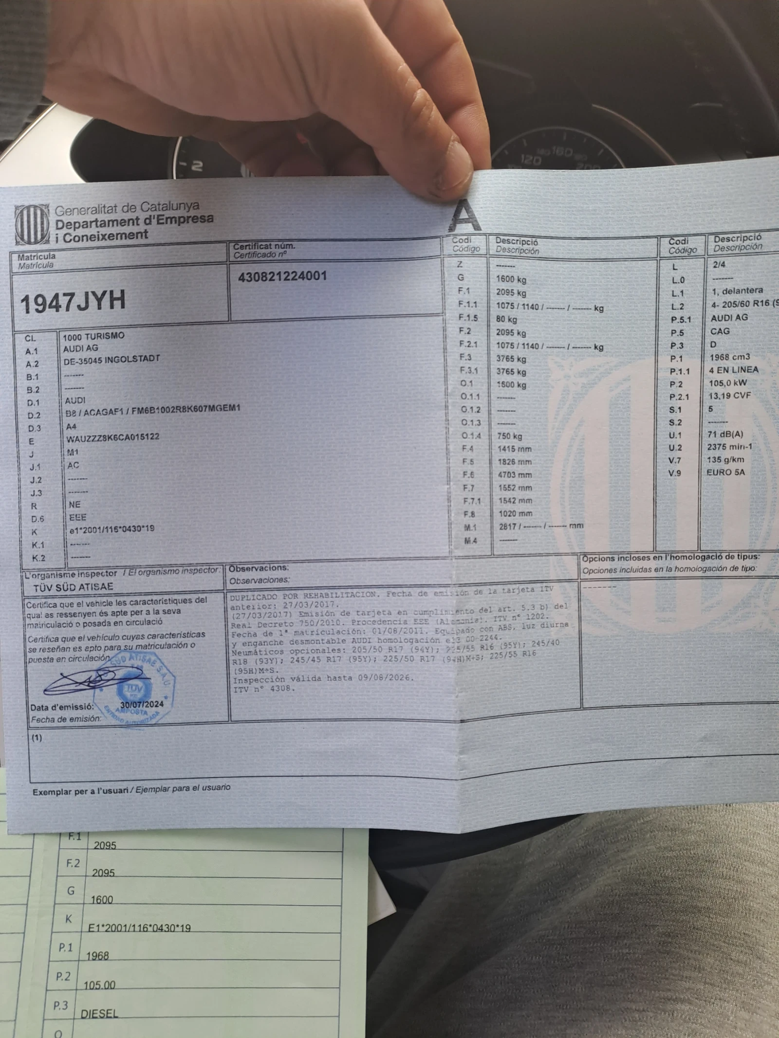 Audi A4 Б8, снимка 13 - Автомобили и джипове - 54476957