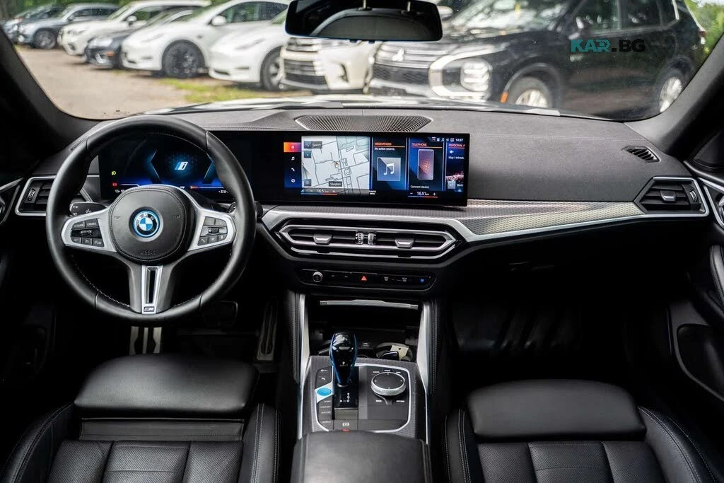 BMW i4 M50 Gran Coupe* M-tech* АвтоКредит * (ЦЕНА ДО БГ) , снимка 11 - Автомобили и джипове - 56012210