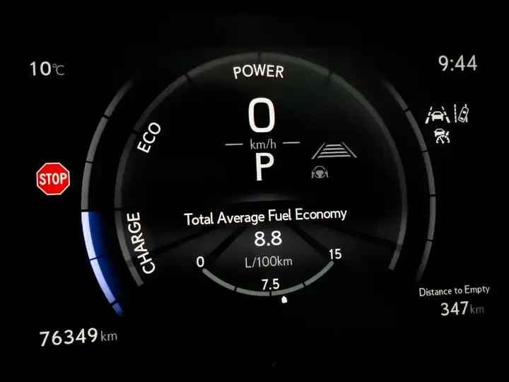 Lexus RX 500h F SPORT/LANE ASSIST/KEYLESS/ПОДГРЕВ/ОБДУХВАНЕ - изображение 9