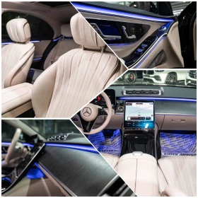 Mercedes-Benz S 350 D LONG 4MATIC AMG LINE LED ПАНО BURM ЛИЗИНГ 100%, снимка 16