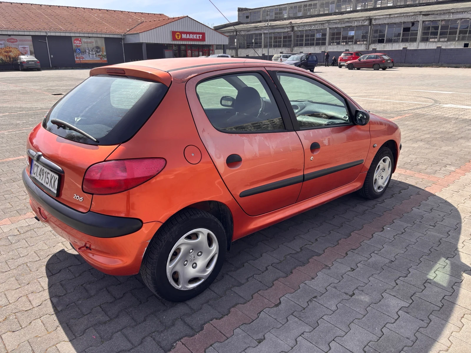 Peugeot 206 1.9D, снимка 6 - Автомобили и джипове - 53817471