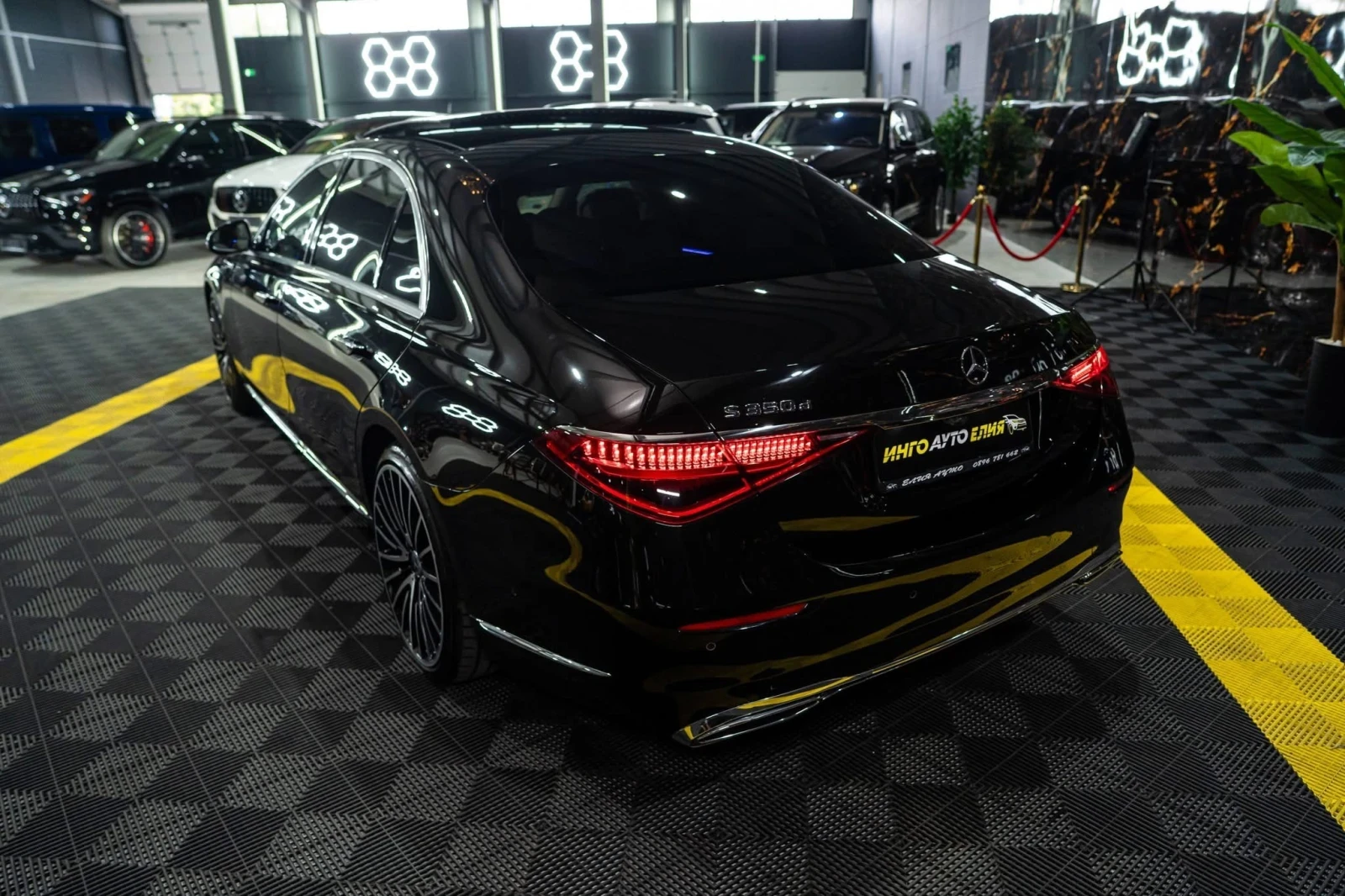 Mercedes-Benz S 350 D LONG 4MATIC AMG LINE LED ПАНО BURM ЛИЗИНГ 100%, снимка 6 - Автомобили и джипове - 55491535