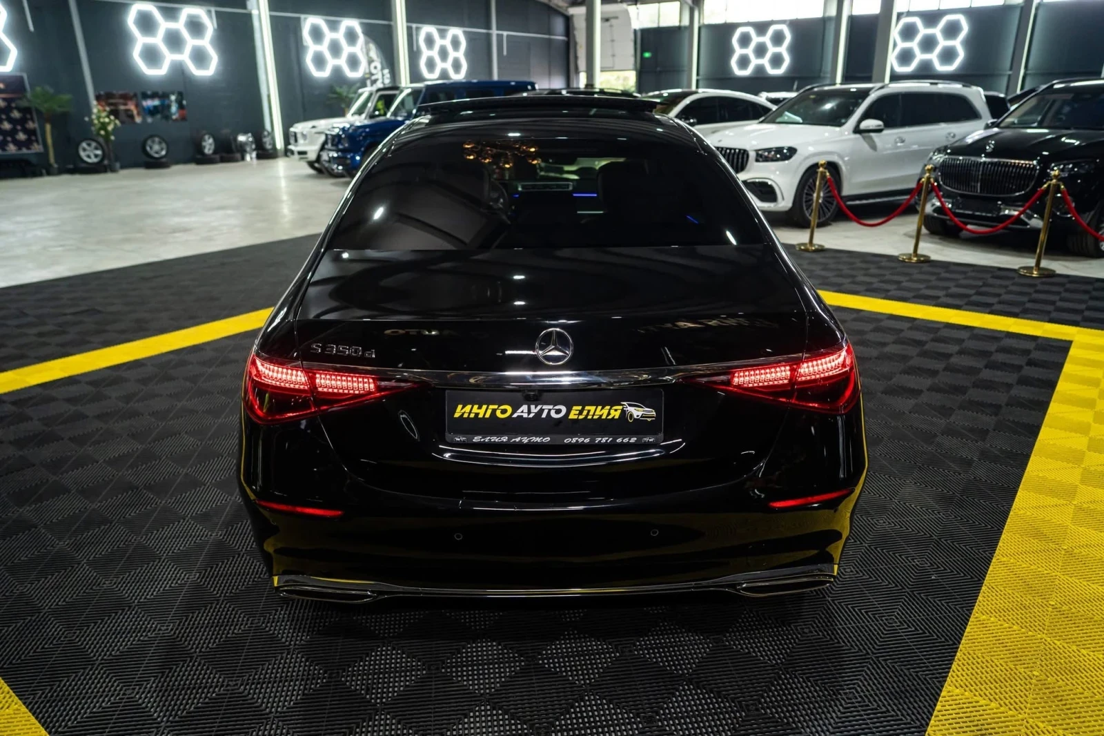 Mercedes-Benz S 350 D LONG 4MATIC AMG LINE LED ПАНО BURM ЛИЗИНГ 100%, снимка 7 - Автомобили и джипове - 55491535