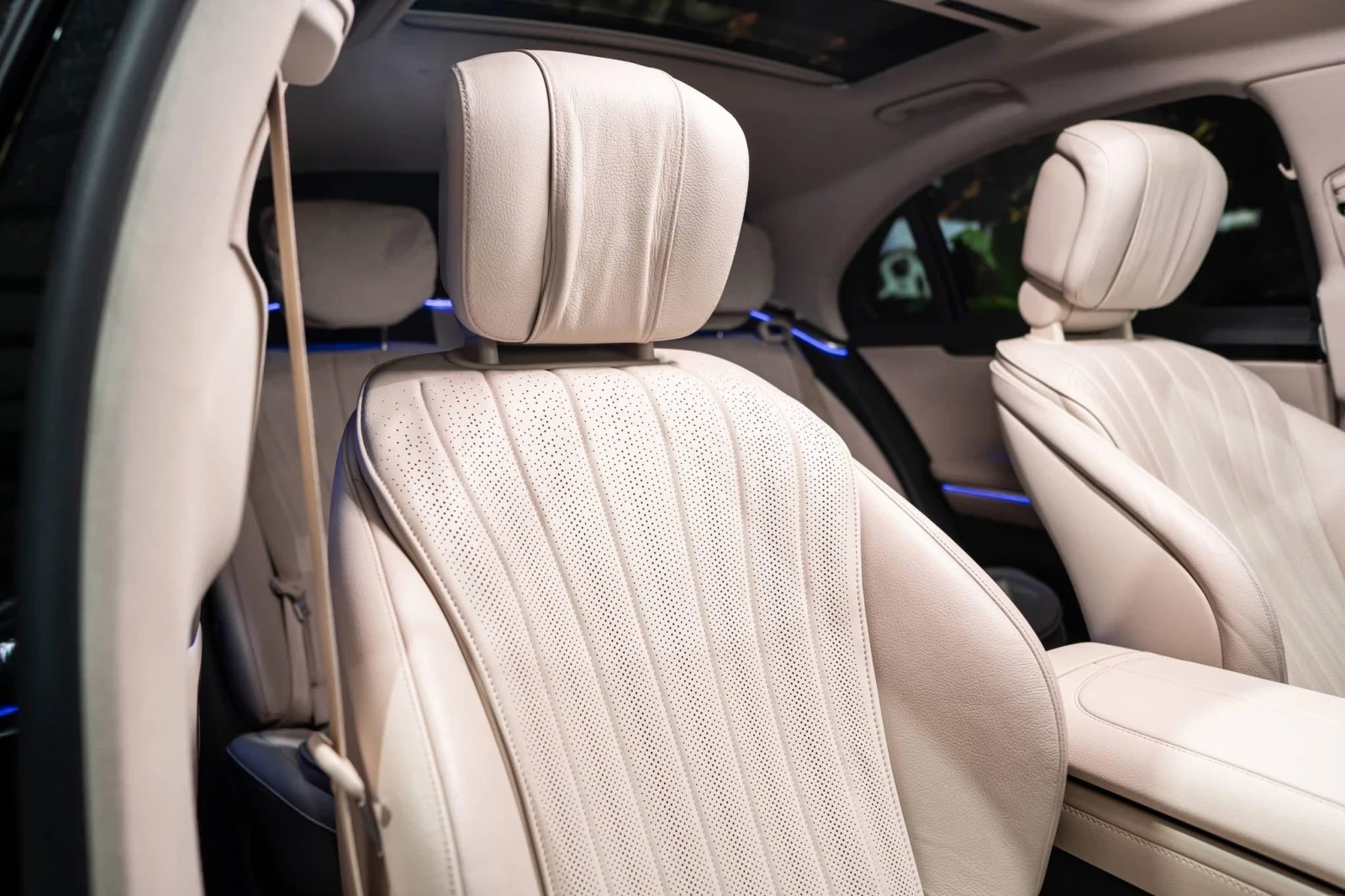 Mercedes-Benz S 350 D LONG 4MATIC AMG LINE LED ПАНО BURM ЛИЗИНГ 100%, снимка 14 - Автомобили и джипове - 55491535