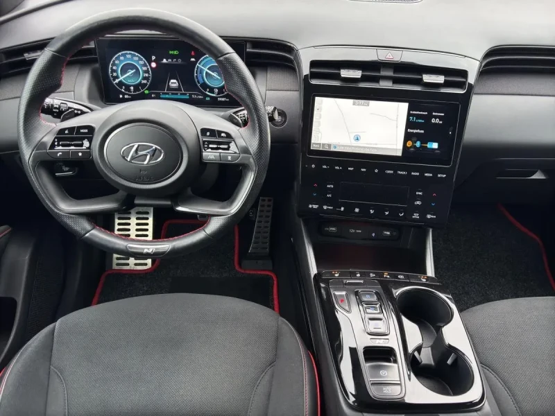 Hyundai Tucson 1.6 T-GDI Hybrid N Line LED ACC KRELL 19", снимка 9 - Автомобили и джипове - 53558458