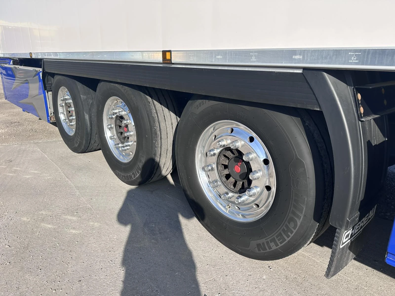 Полуремарке Chereau CSD 3, снимка 2 - Ремаркета - 54407998