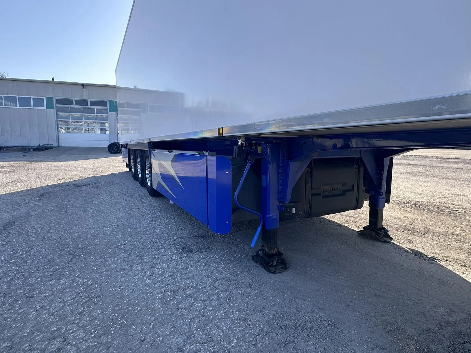 Полуремарке Chereau CSD 3, снимка 3 - Ремаркета - 54407998