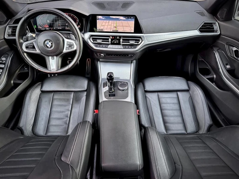 BMW 330 * АВТО КРЕДИТ* ЦЕНА ДО БГ * СЕРВИЗНА ИСТОРИЯ * , снимка 12 - Автомобили и джипове - 52690926