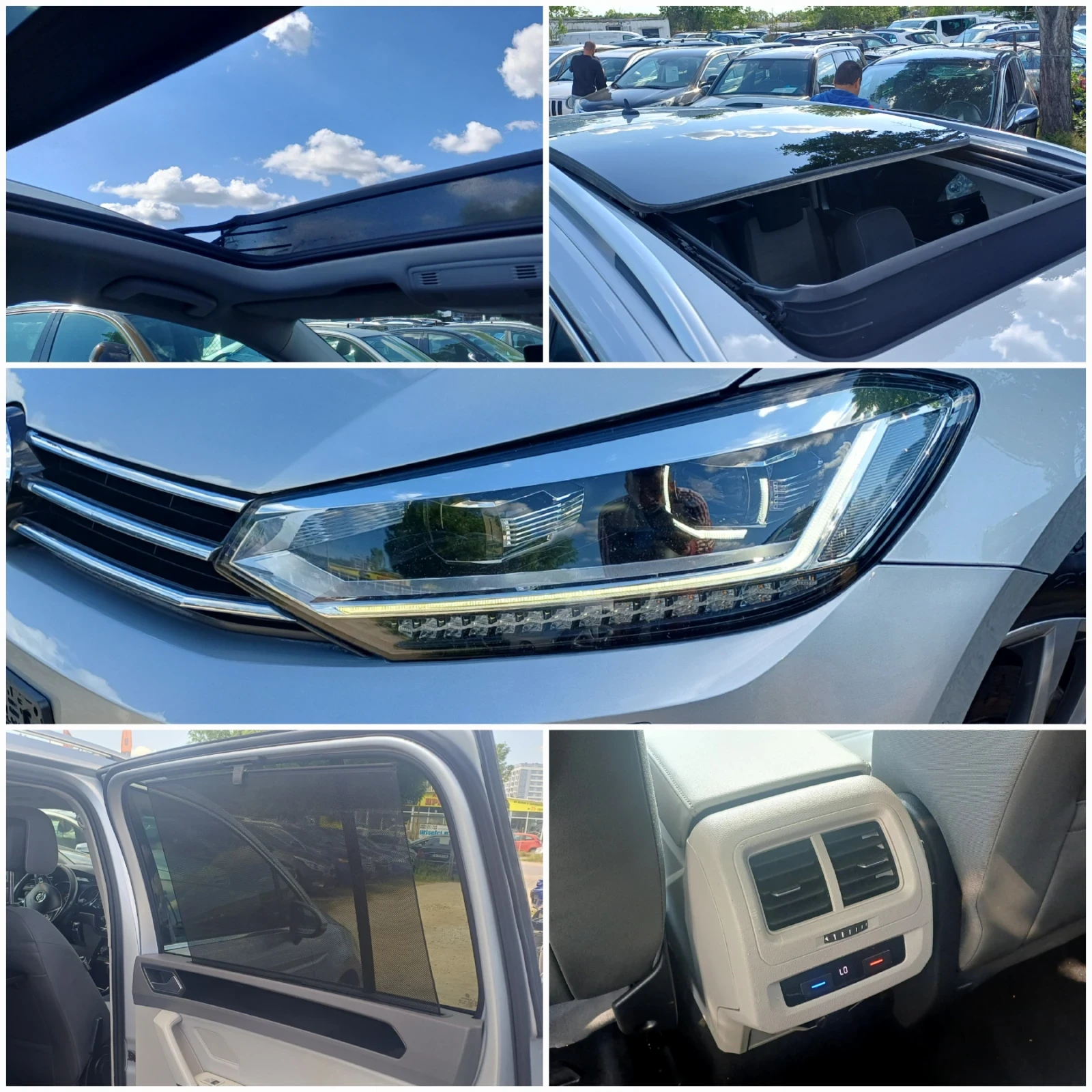 VW Touran 2.0 TDI 150к.с. 6+ 1места, снимка 14 - Автомобили и джипове - 54827130