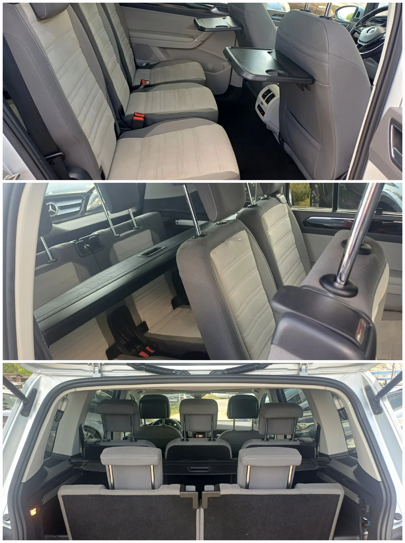 VW Touran 2.0 TDI 150к.с. 6+ 1места, снимка 15 - Автомобили и джипове - 54827130