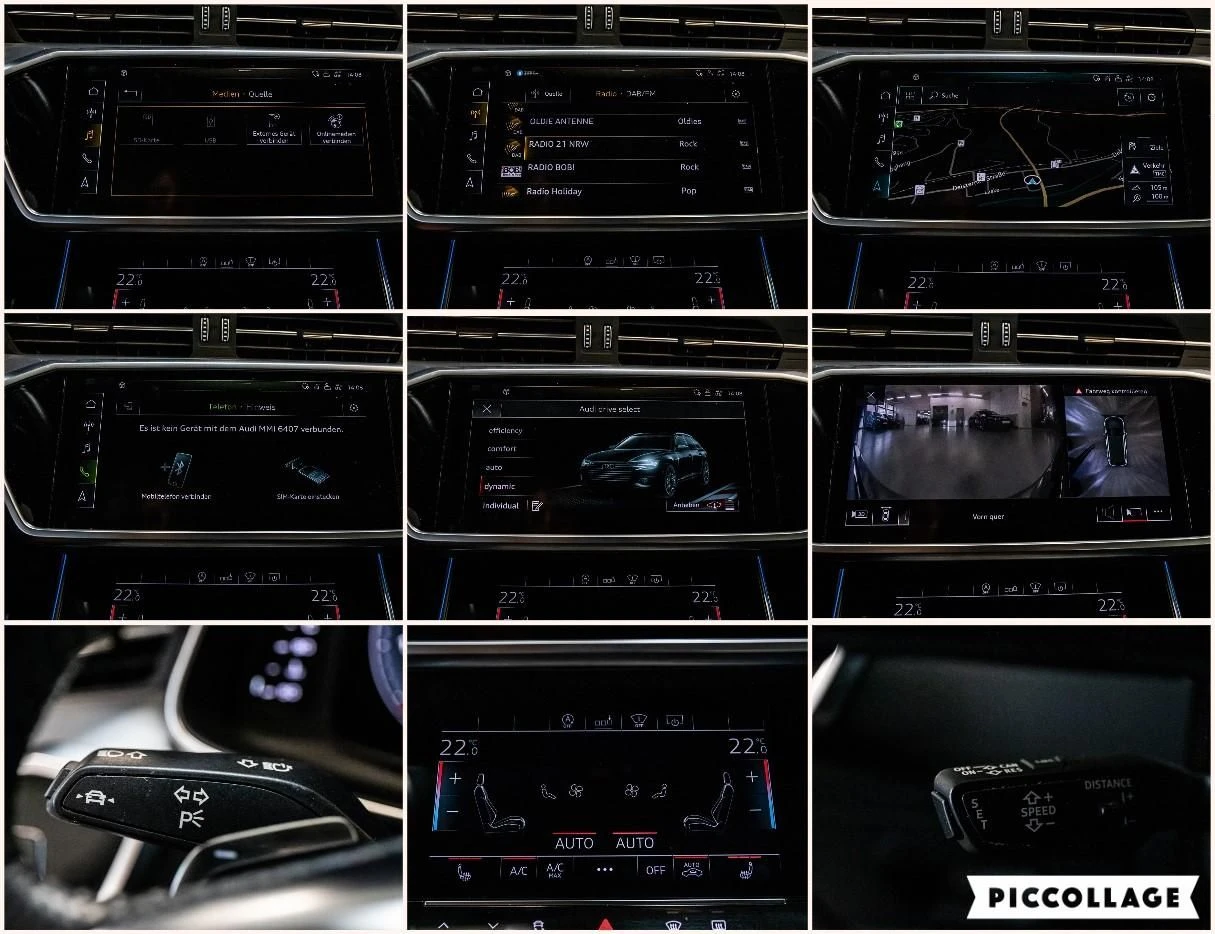 Audi A6 55 TFSI/S line/21zoll/360cam/MATRIX, снимка 12 - Автомобили и джипове - 56093314