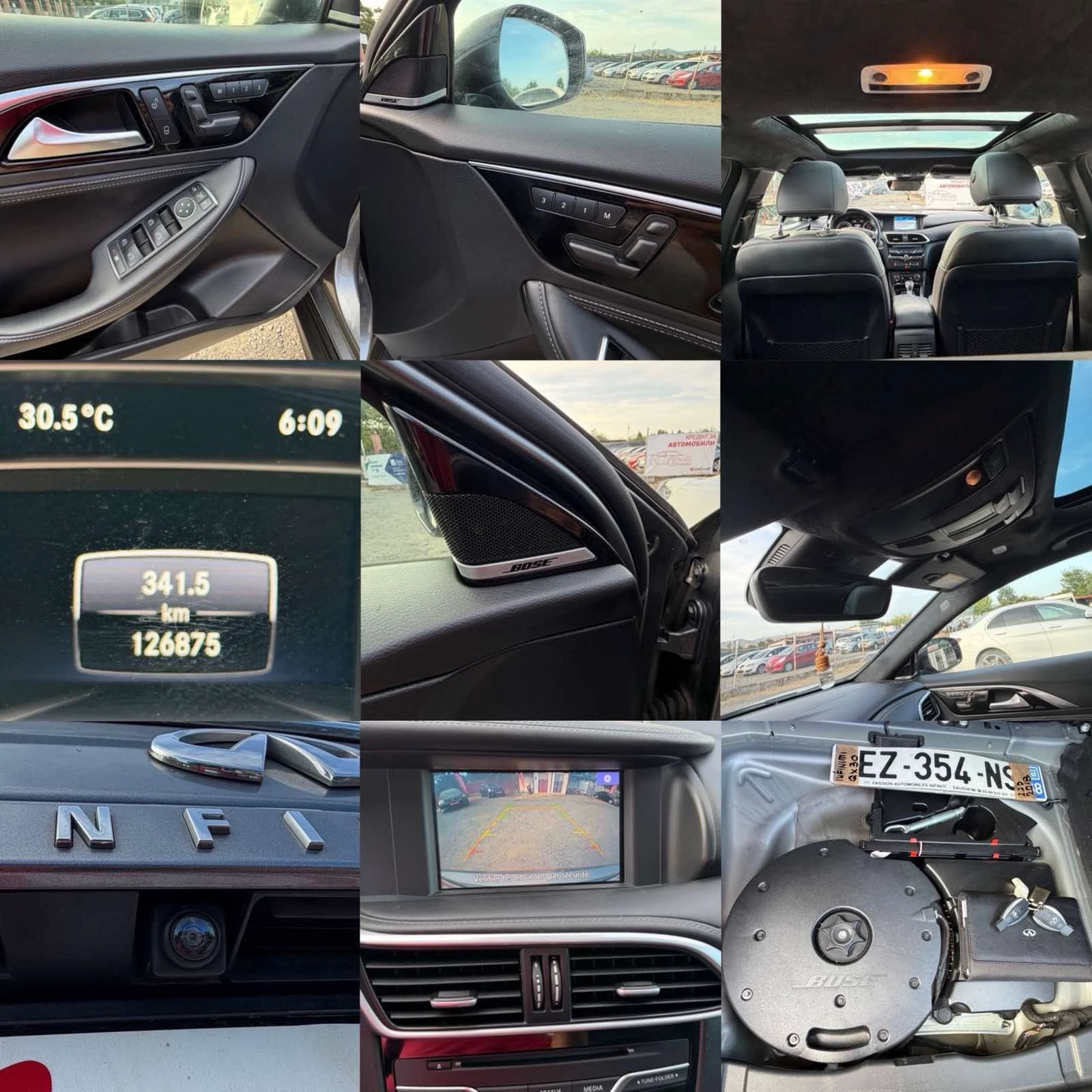 Infiniti QX30 2.2cdi 170 EURO 6 4WD Automatic F1 EURO 6 ЛИЗИНГ, снимка 16 - Автомобили и джипове - 54988499