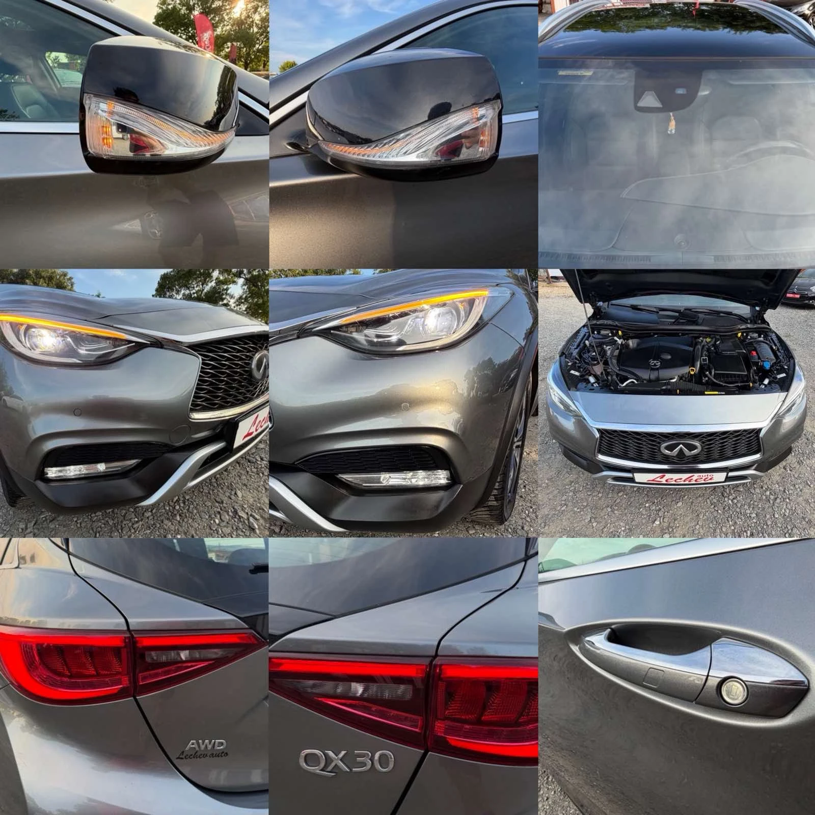 Infiniti QX30 2.2cdi 170 EURO 6 4WD Automatic F1 EURO 6 ЛИЗИНГ, снимка 17 - Автомобили и джипове - 54988499