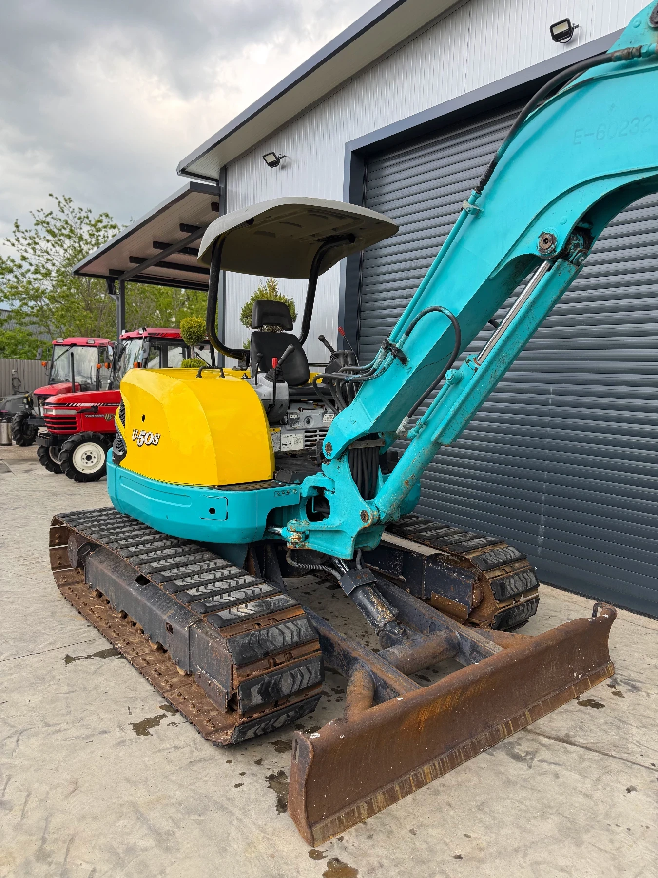 Багер Kubota U50 ПЕРФЕКТЕН, снимка 2 - Индустриална техника - 54486897