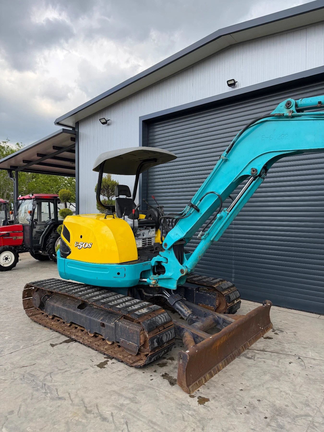 Багер Kubota U50 ПЕРФЕКТЕН, снимка 4 - Индустриална техника - 54486897