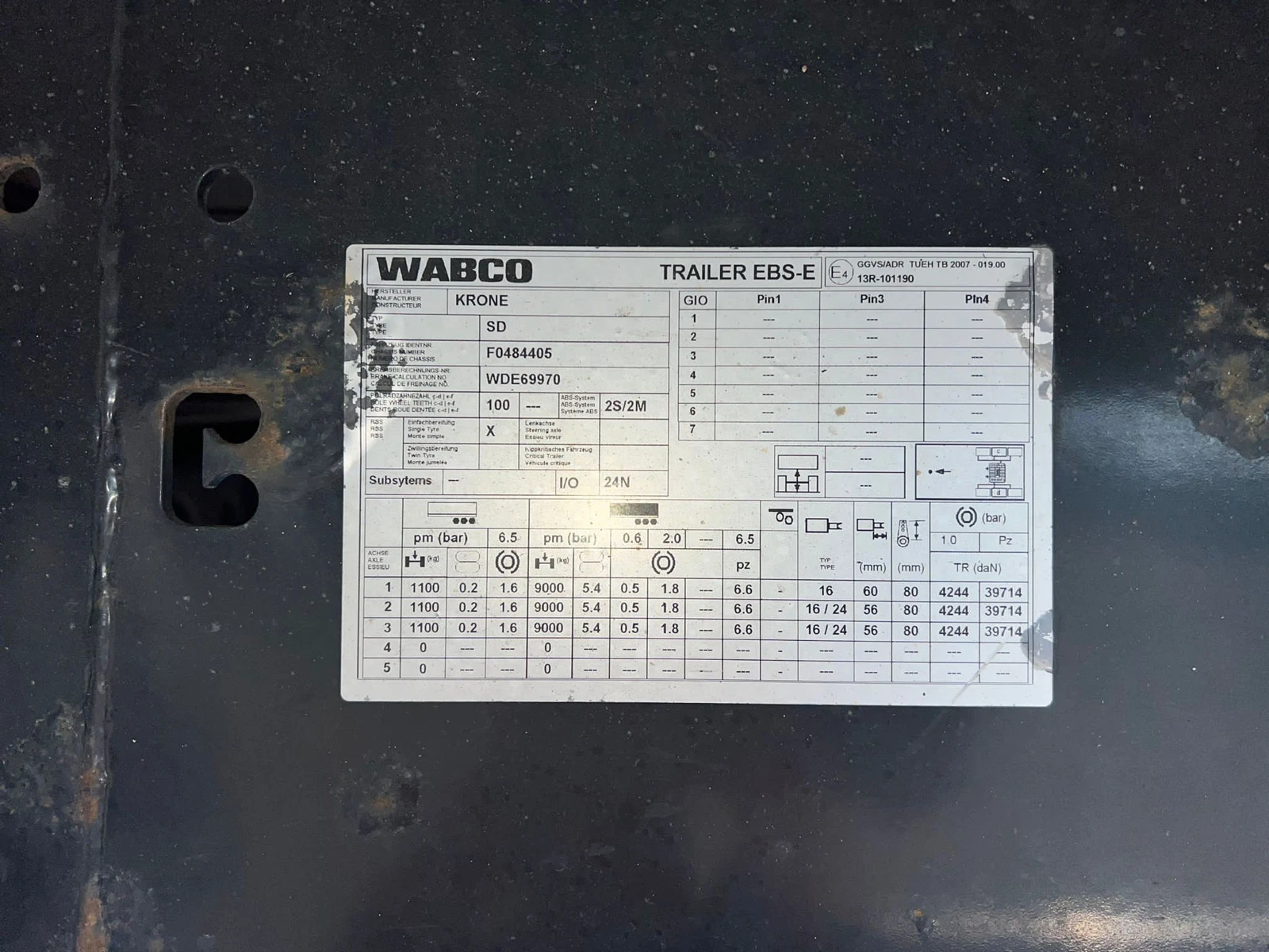  Krone SD BPW WABCO XL-CODE | Mobile.bg   12