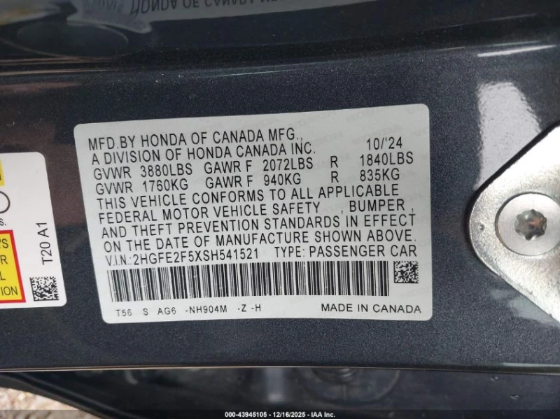 Honda Civic Sport, снимка 9 - Автомобили и джипове - 53477680