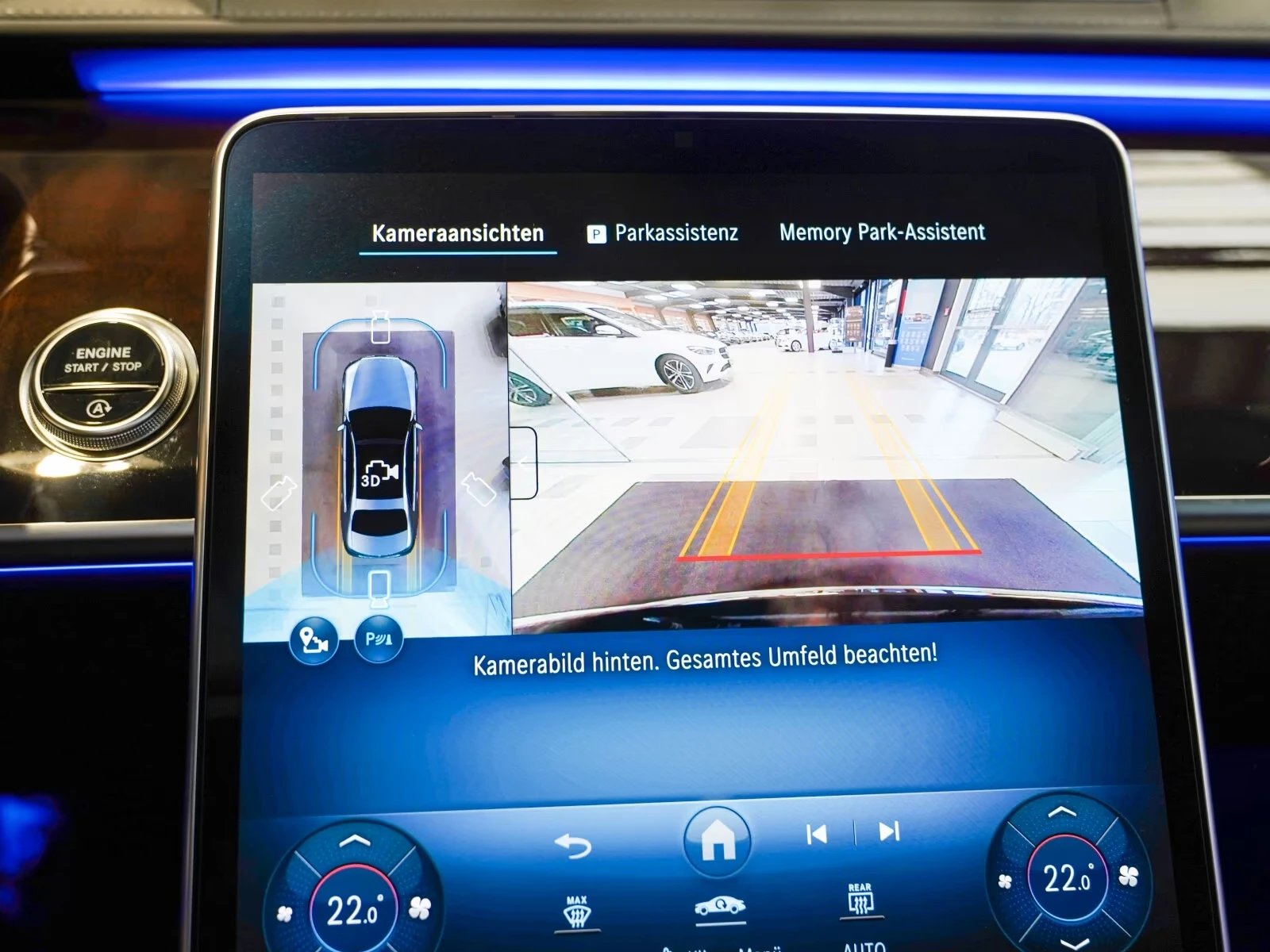 Mercedes-Benz S 500 4-MATIC LONG AMG-LINE TV HEAD-UP, снимка 12 - Автомобили и джипове - 53866932