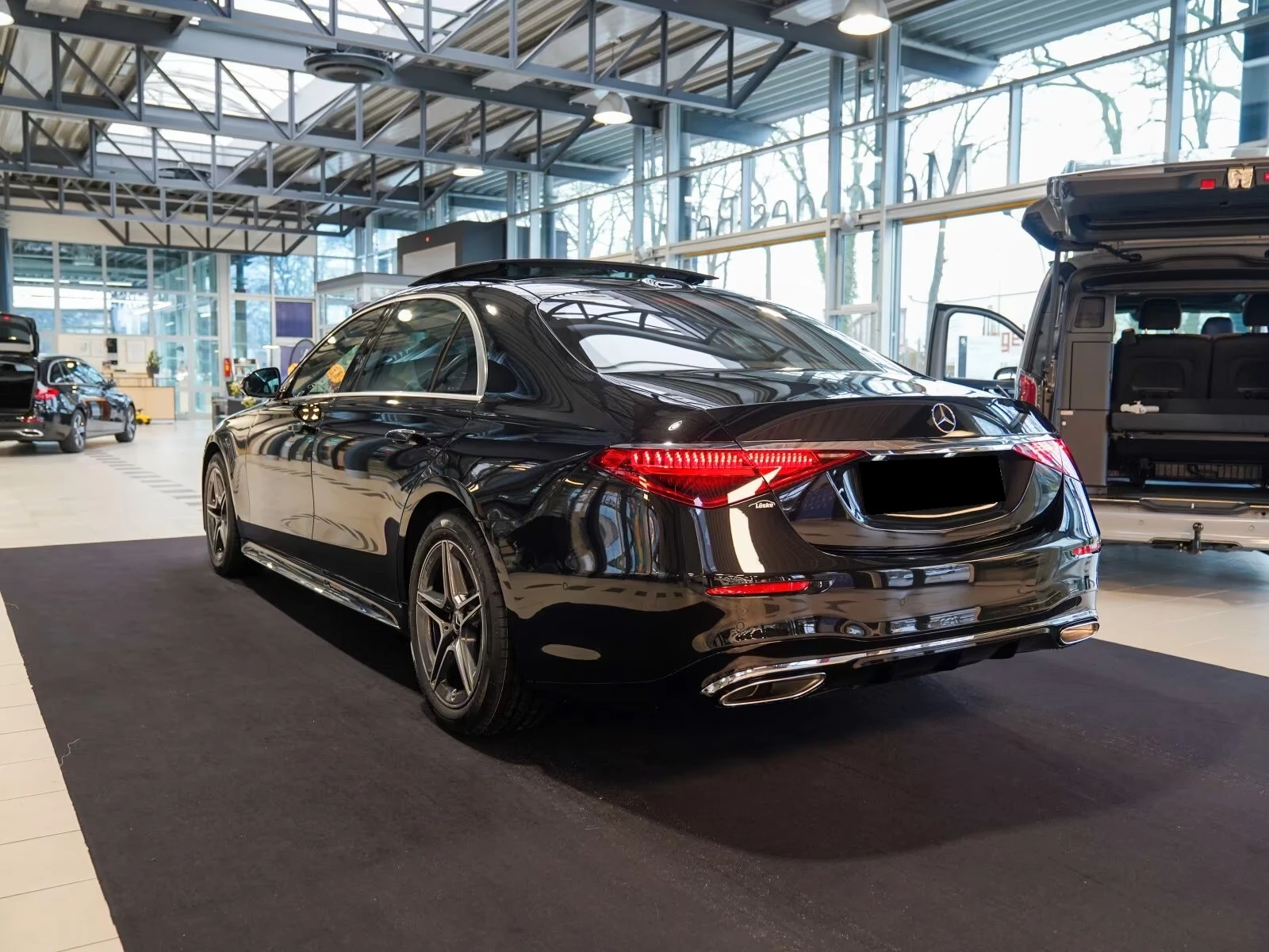 Mercedes-Benz S 500 4-MATIC LONG AMG-LINE TV HEAD-UP, снимка 3 - Автомобили и джипове - 53866932