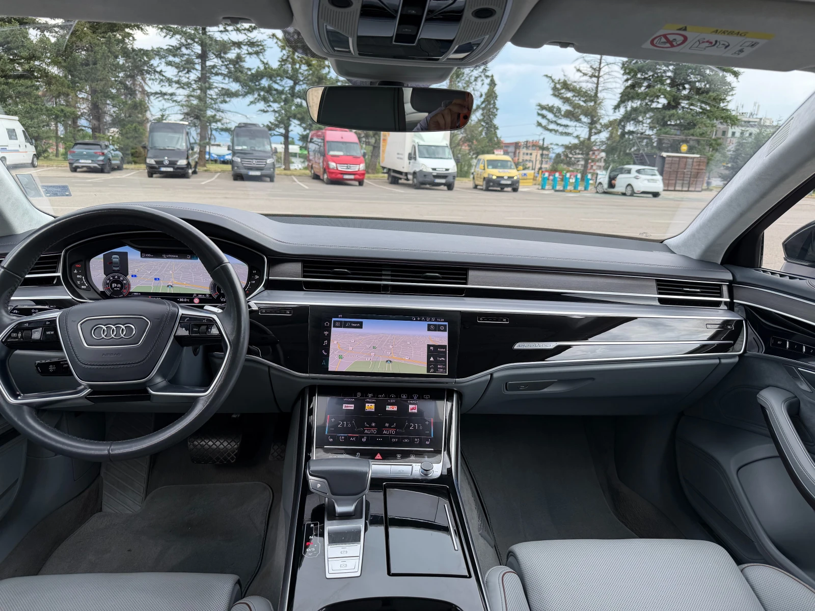 Audi A8 LONG, снимка 14 - Автомобили и джипове - 55250554