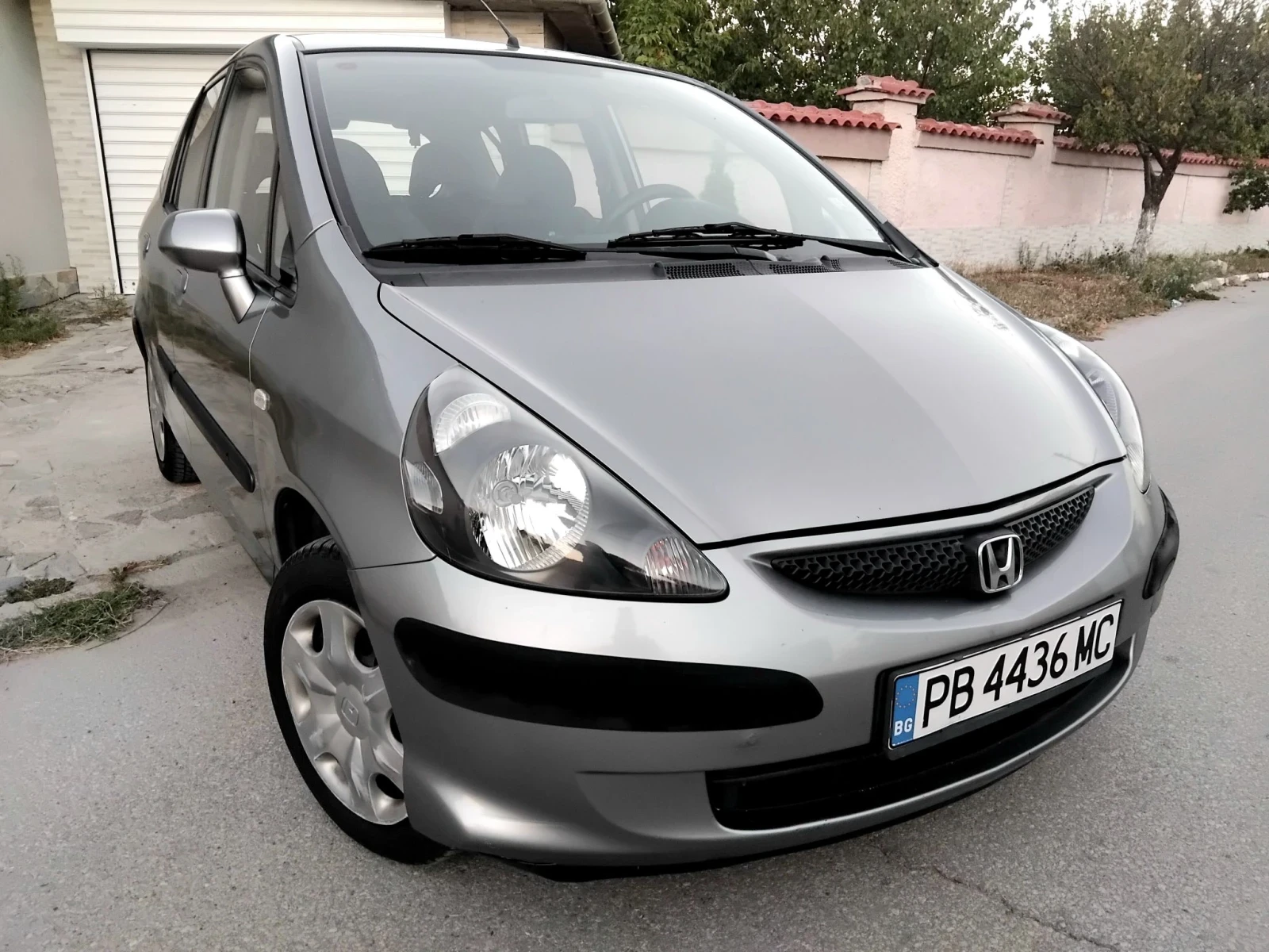 Honda Jazz 1.4i.80k + КЛИМА .2005г, снимка 4 - Автомобили и джипове - 56011262