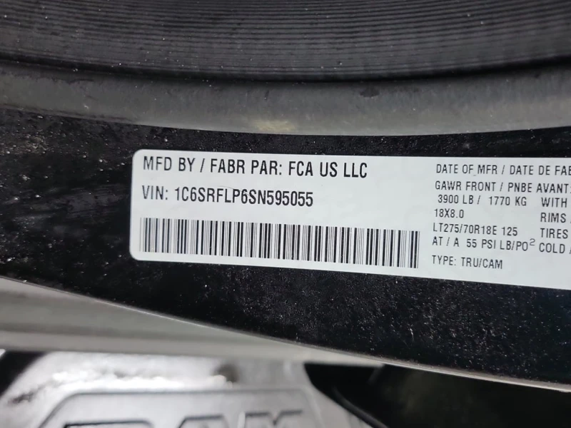 Dodge RAM 1500 * REBEL CREW CAB SHORT BED * CARFAX * БЕЗ ПЪРВОНАЧ, снимка 16 - Автомобили и джипове - 53245307