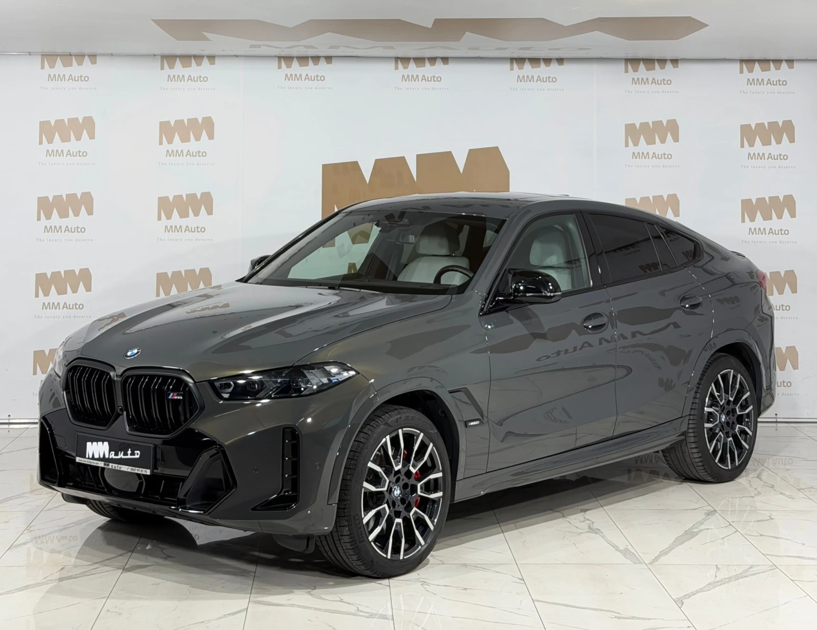 BMW X6 M60i* xDrive* M-Sport* HuD* Carbon* Harman* SkyLou, снимка 1