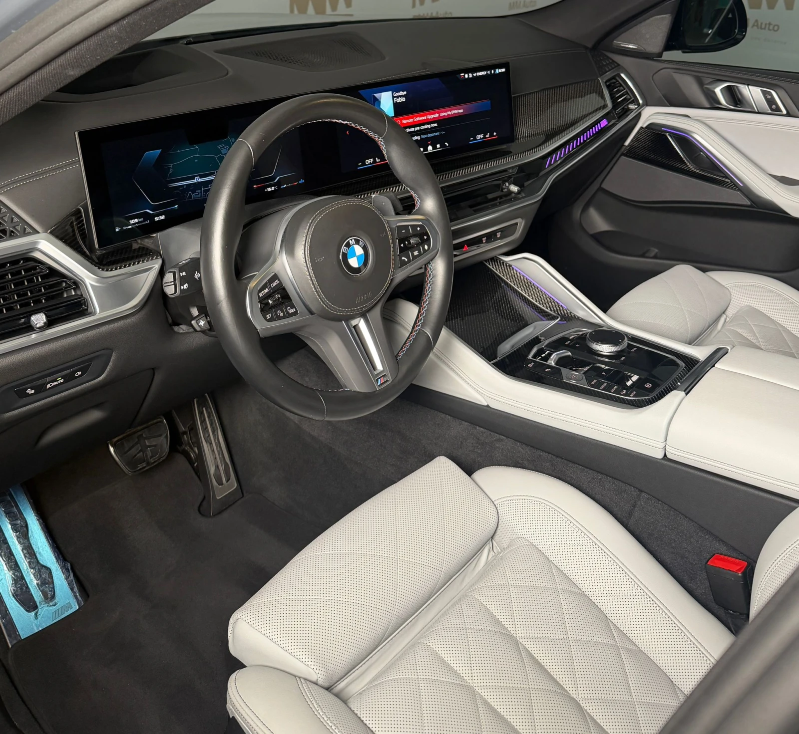 BMW X6 M60i* xDrive* M-Sport* HuD* Carbon* Harman* SkyLou - изображение 7