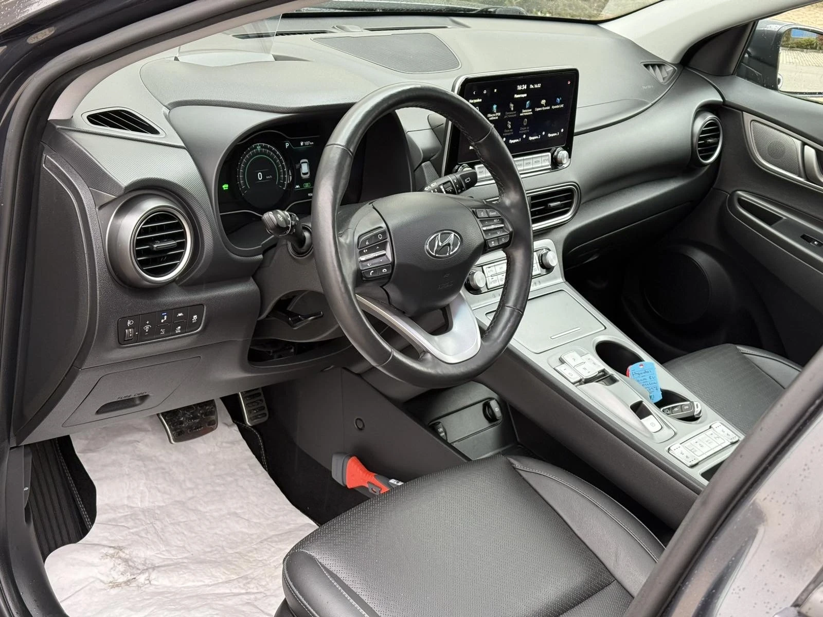 Hyundai Kona FACELIFT!!! 64kw 204pc TERMOPOMPA FUL!!!, снимка 8 - Автомобили и джипове - 53967221