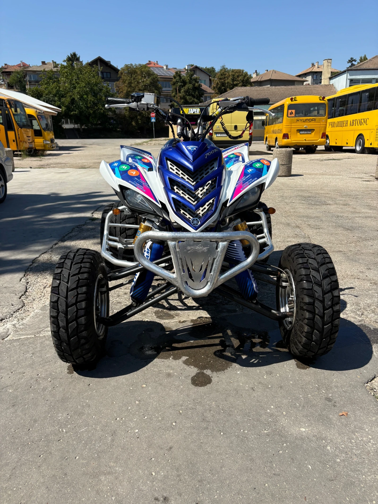 Yamaha Raptor Raptor 700 OHLINS док за КАТ, снимка 3 - Мотоциклети и мототехника - 55752819