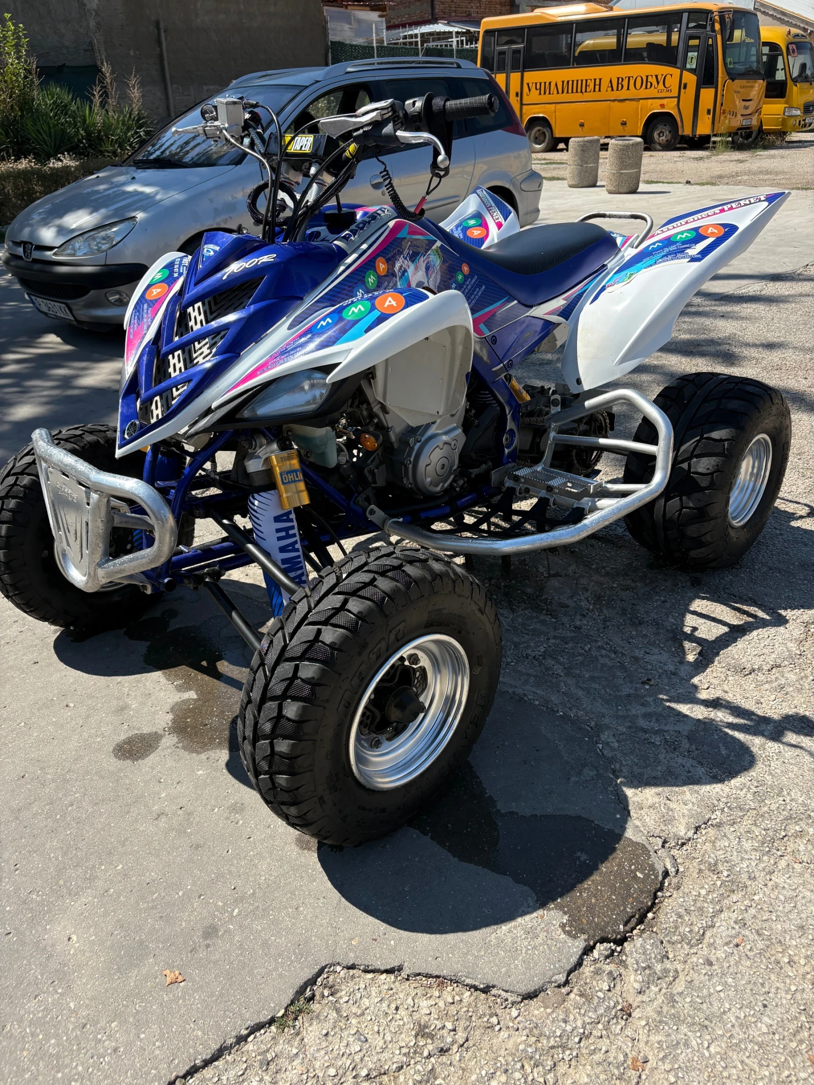Yamaha Raptor Raptor 700 OHLINS док за КАТ, снимка 2 - Мотоциклети и мототехника - 55752819