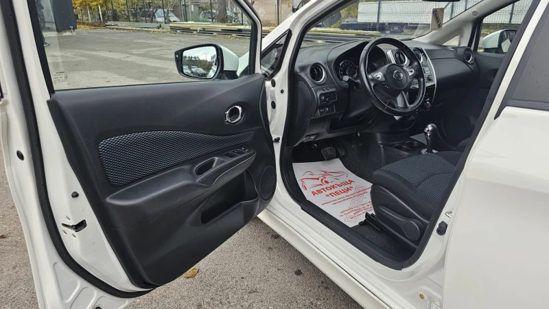 Nissan Note 1.2i Automatic CH-СЕРВИЗНА ИСТ.-ТОП СЪСТ.-ЛИЗИНГ, снимка 7 - Автомобили и джипове - 52386690