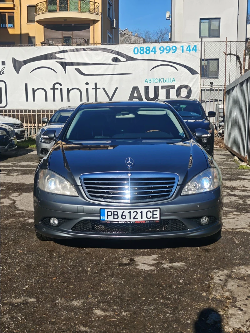 Mercedes-Benz S 500 AMG, ПОДГРЕВ, ОБДУХВАНЕ, МАСАЖ, КЕЙЛЕС, ЛОНГ, ФУЛ!, снимка 2 - Автомобили и джипове - 53264380