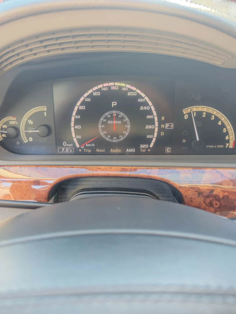 Mercedes-Benz S 500 AMG, ПОДГРЕВ, ОБДУХВАНЕ, МАСАЖ, КЕЙЛЕС, ЛОНГ, ФУЛ!, снимка 13 - Автомобили и джипове - 53264380