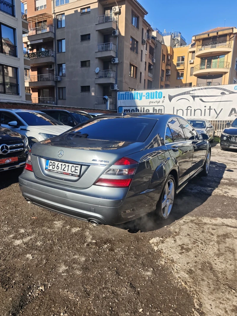 Mercedes-Benz S 500 AMG, ПОДГРЕВ, ОБДУХВАНЕ, МАСАЖ, КЕЙЛЕС, ЛОНГ, ФУЛ!, снимка 5 - Автомобили и джипове - 53264380